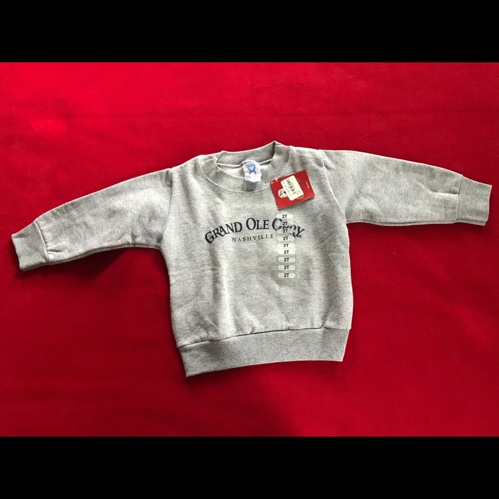 Grand Ole Opry Childs Sweat Shirt size 2T NWT